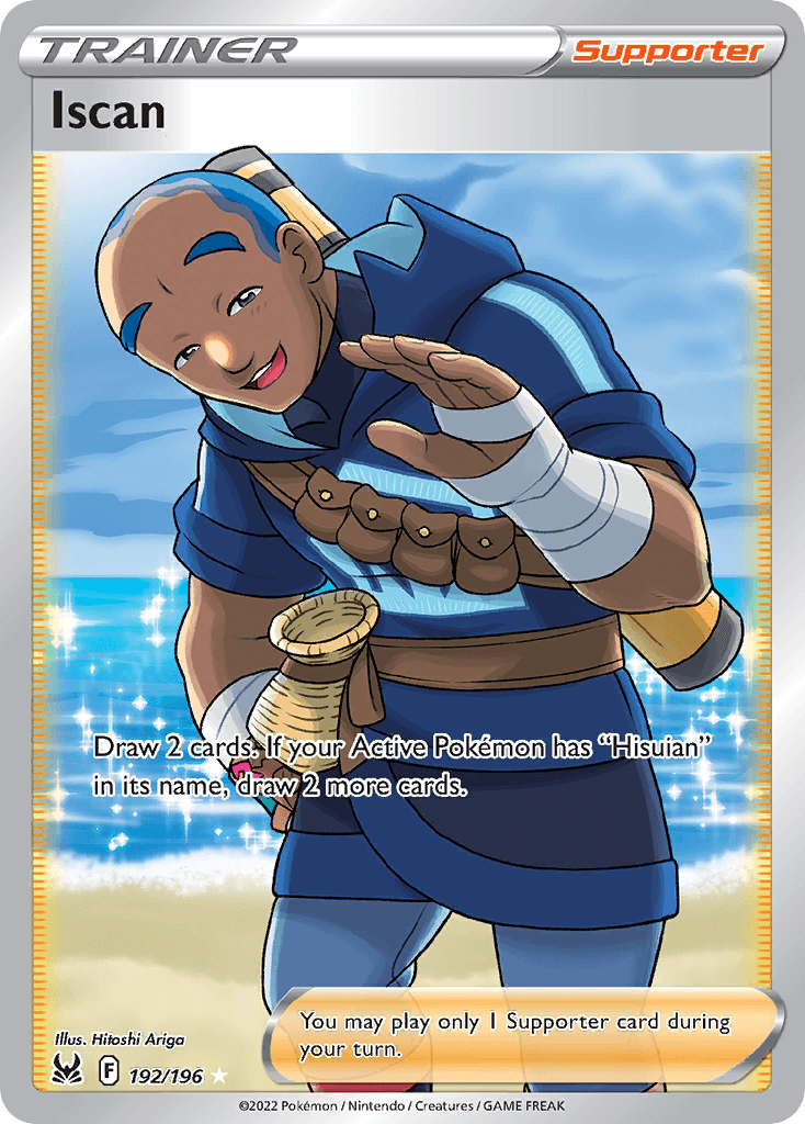 Iscan — Lost Origin Pokemon card