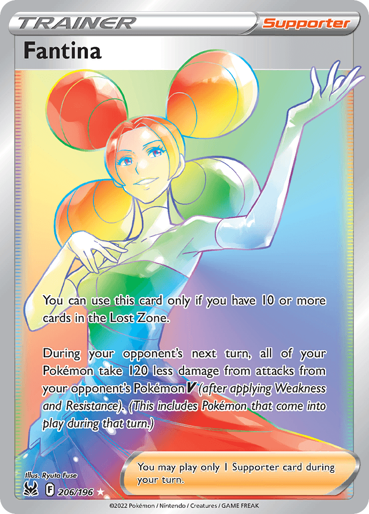 Fantina — Lost Origin Pokemon card