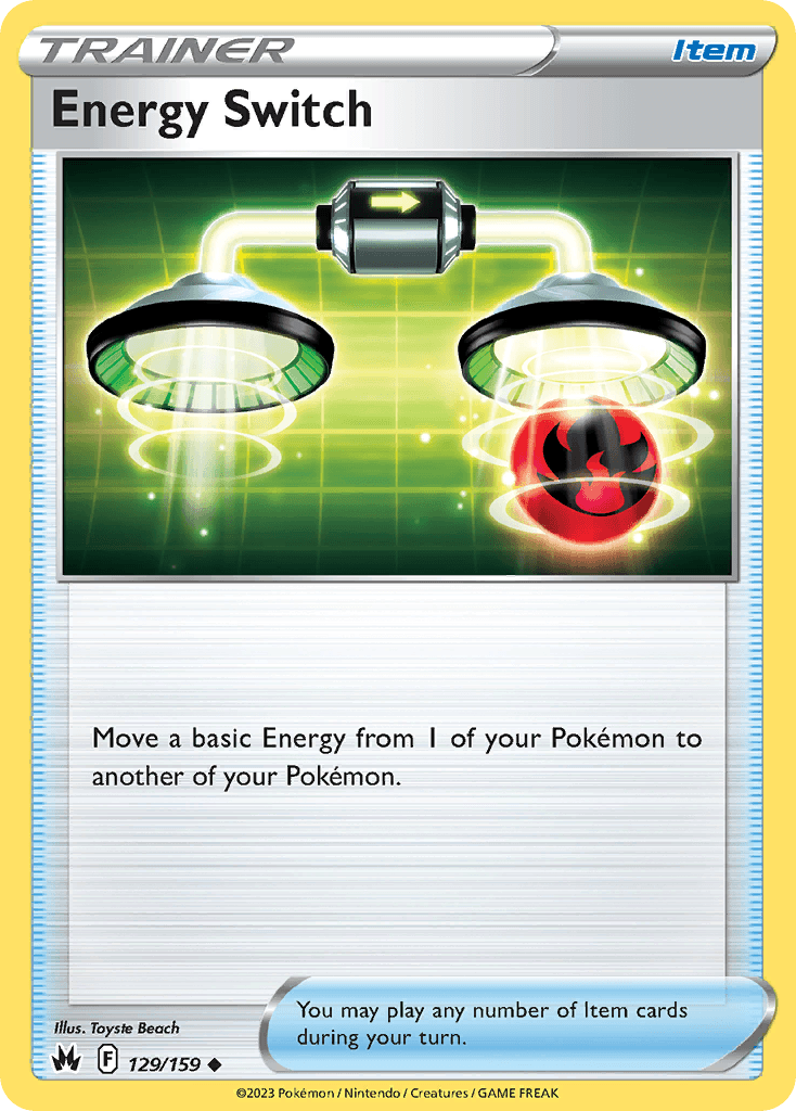 Energy Switch — Crown Zenith Pokemon card