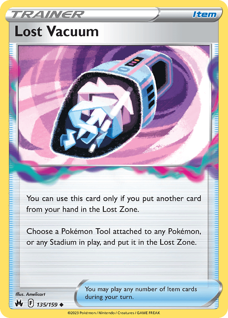 Lost Vacuum — Crown Zenith Pokemon card