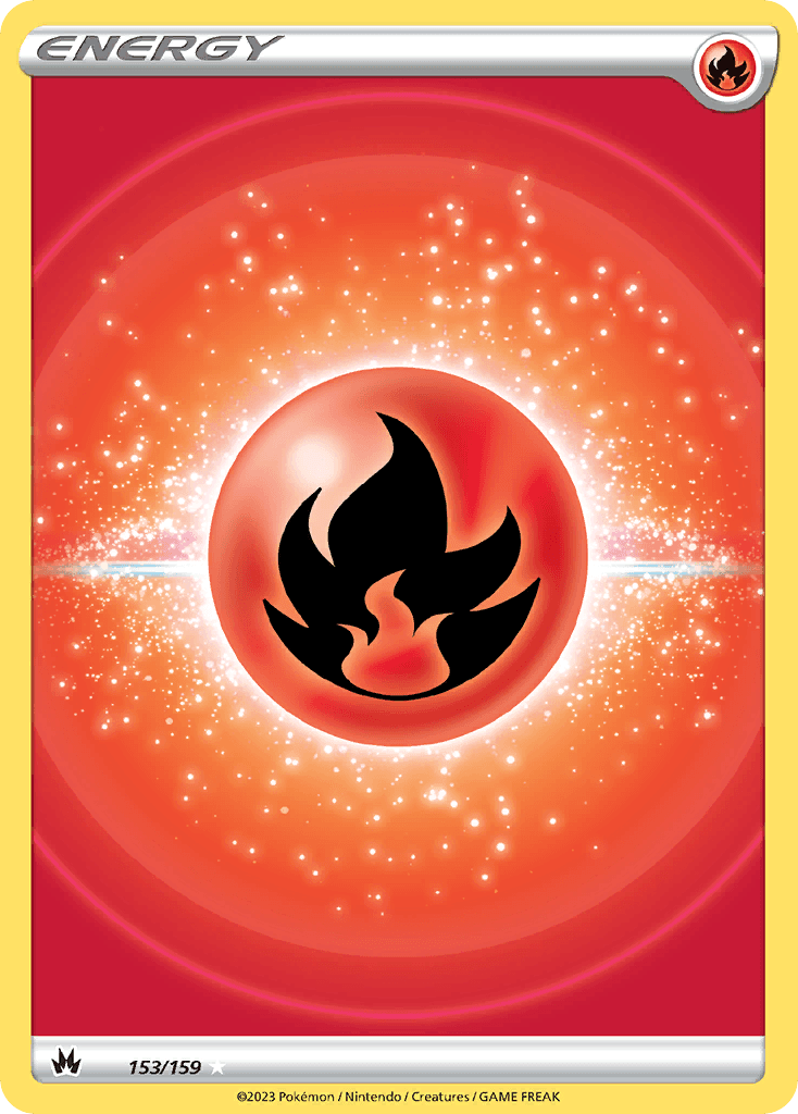 Fire Energy — Crown Zenith Pokemon card