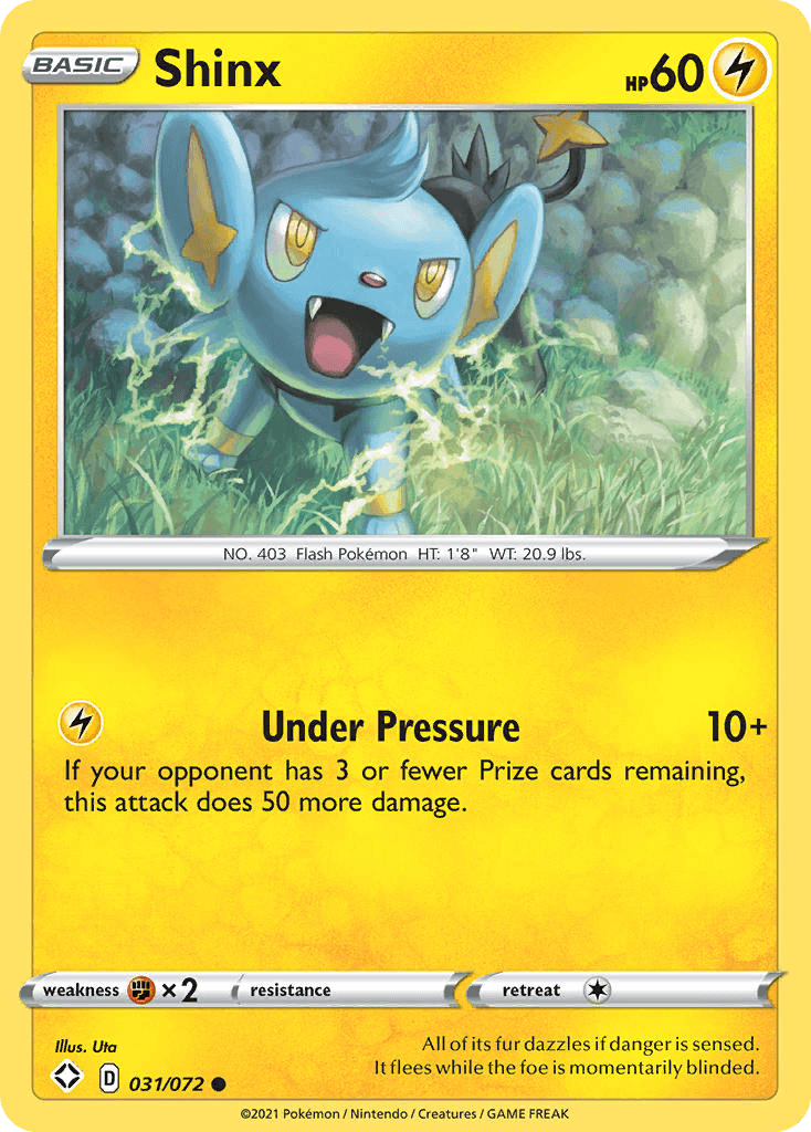 Shinx — Shining Fates Pokemon card