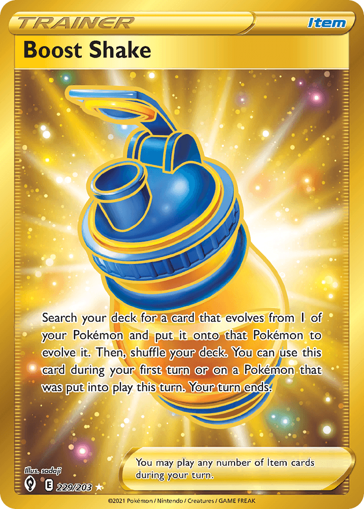 Boost Shake — Evolving Skies Pokemon card