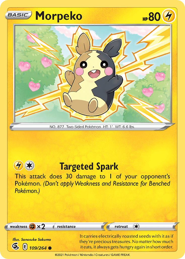 Morpeko — Fusion Strike Pokemon card