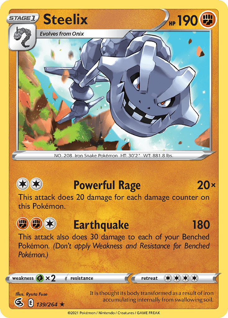 Steelix — Fusion Strike Pokemon card