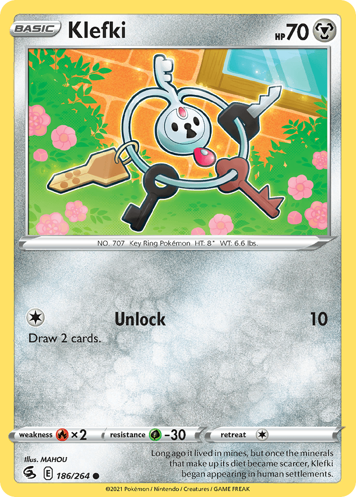 Klefki — Fusion Strike Pokemon card