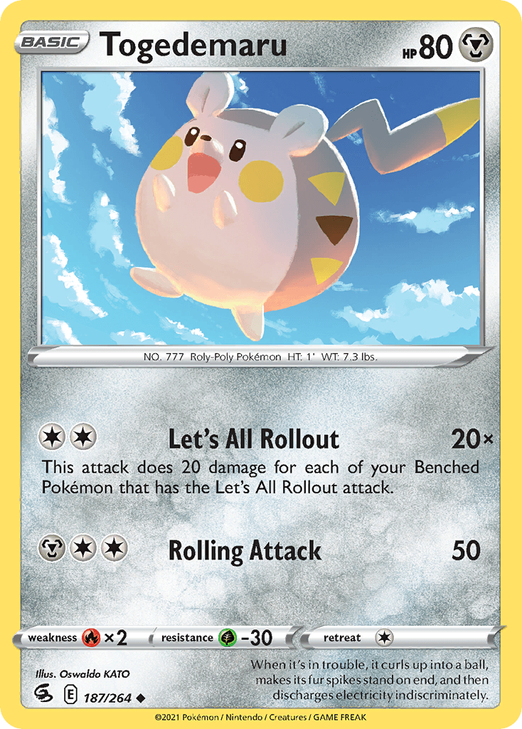 Togedemaru — Fusion Strike Pokemon card