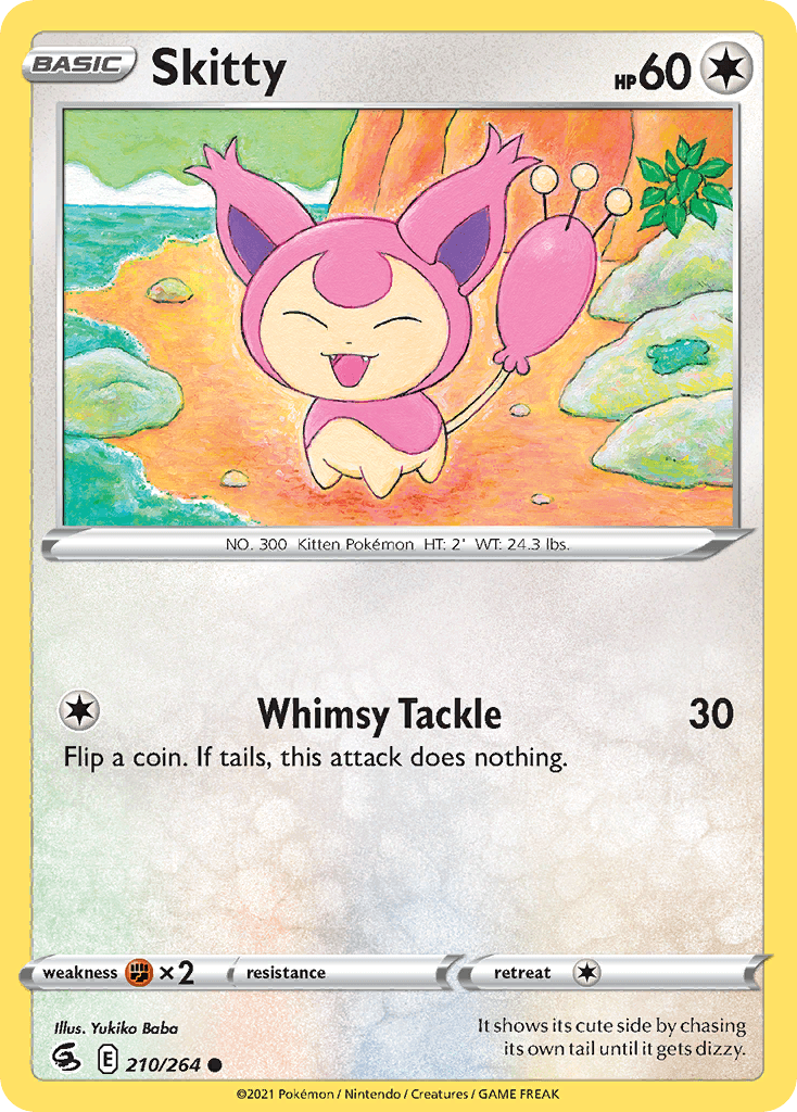 Skitty — Fusion Strike Pokemon card