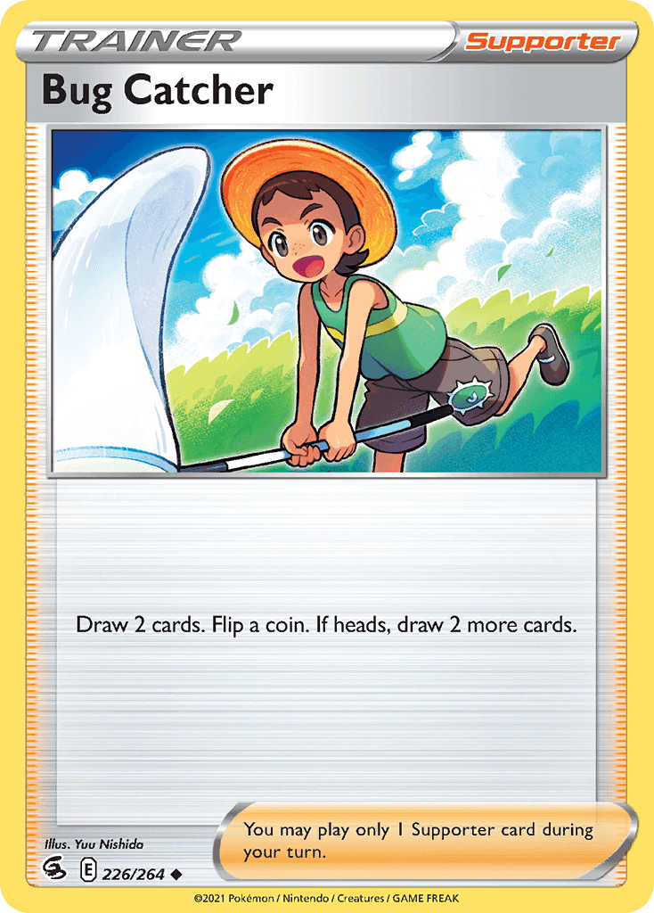 Bug Catcher — Fusion Strike Pokemon card