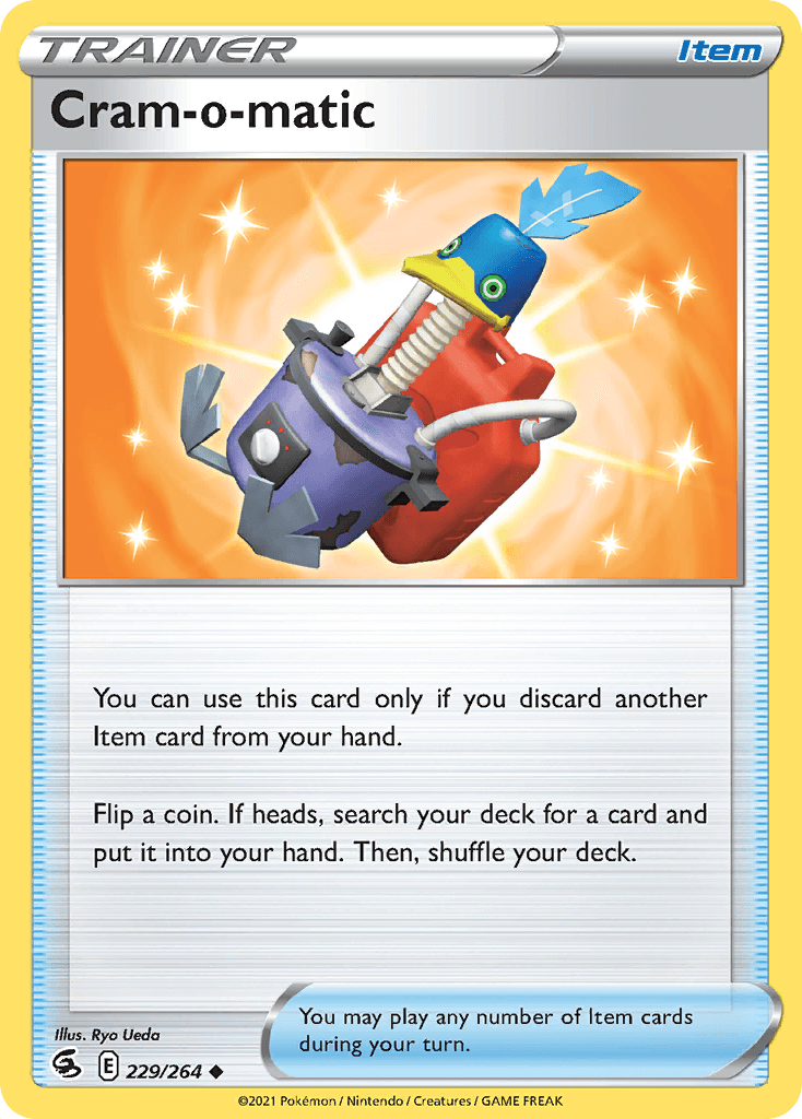 Cram-o-matic — Fusion Strike Pokemon card