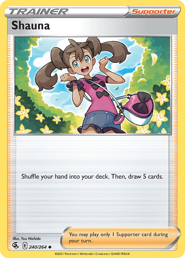 Shauna — Fusion Strike Pokemon card
