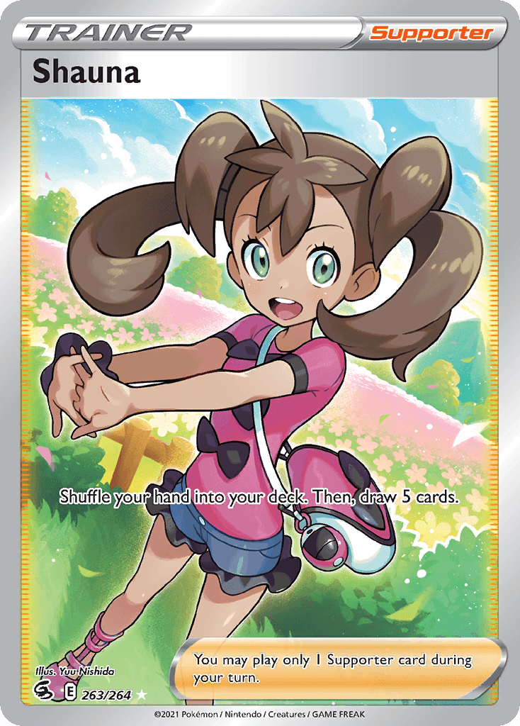 Shauna — Fusion Strike Pokemon card
