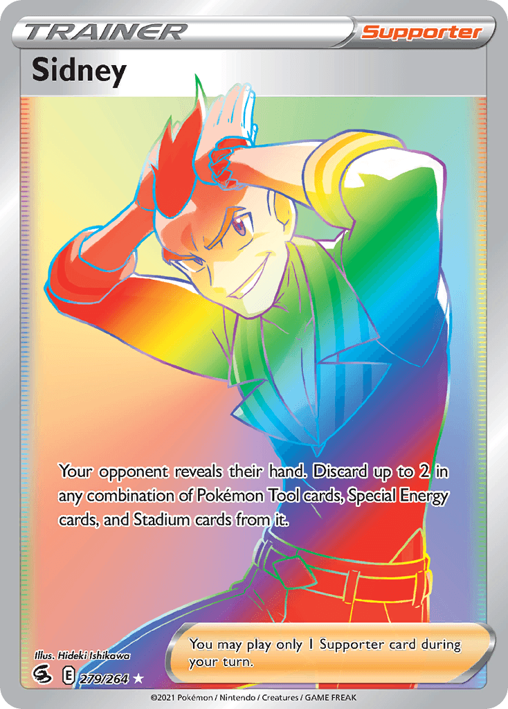 Sidney — Fusion Strike Pokemon card