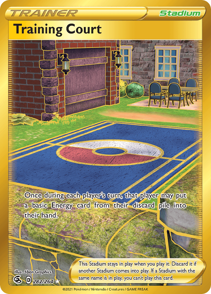 Training Court — Fusion Strike Pokemon card