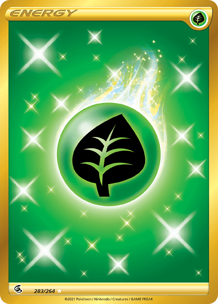Grass Energy — Fusion Strike Pokemon card