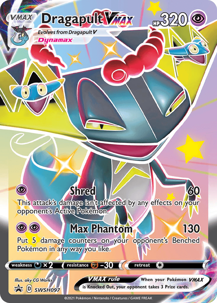 Dragapult VMAX — SWSH Black Star Promos Pokemon card