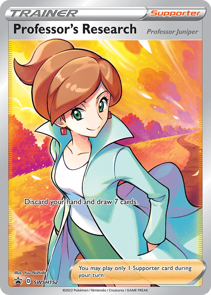 Professor's Research — SWSH Black Star Promos Pokemon card