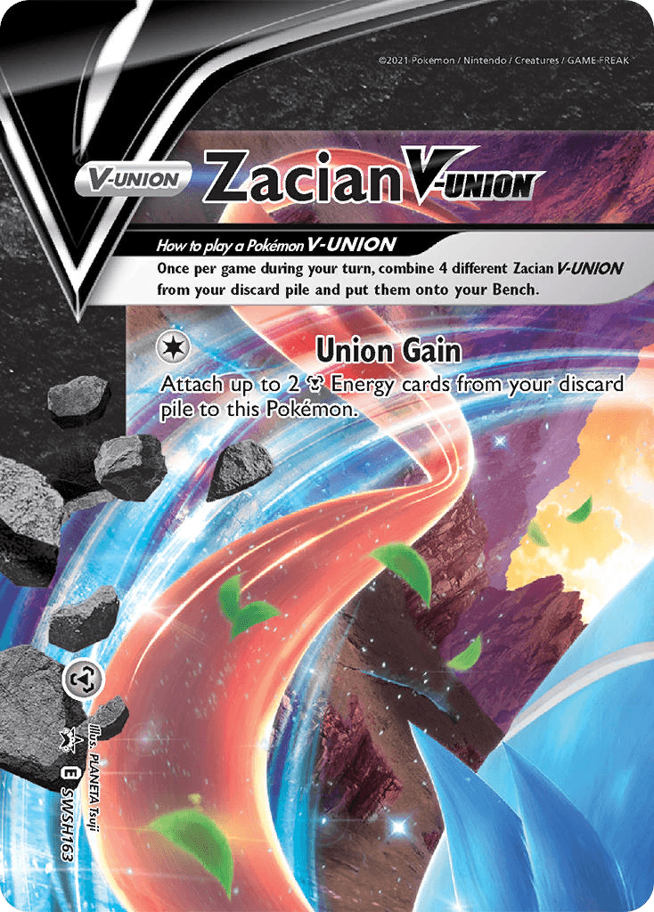 Zacian V-UNION — SWSH Black Star Promos Pokemon card