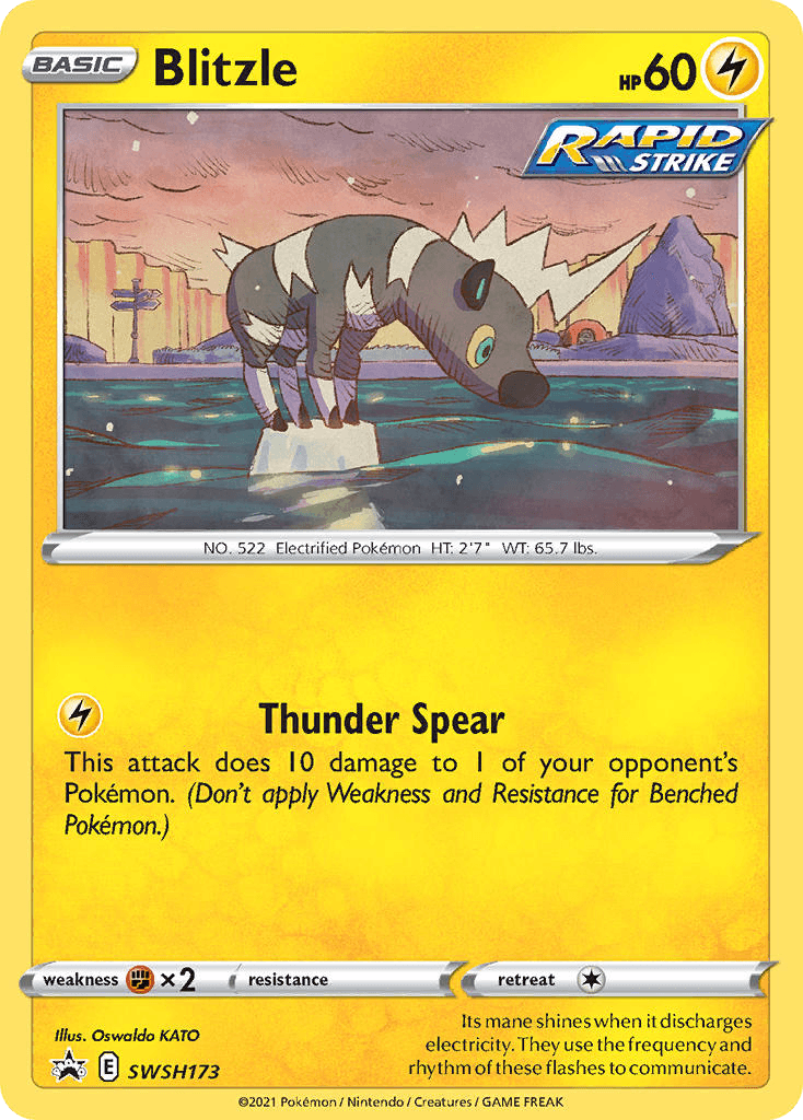 Blitzle — SWSH Black Star Promos Pokemon card