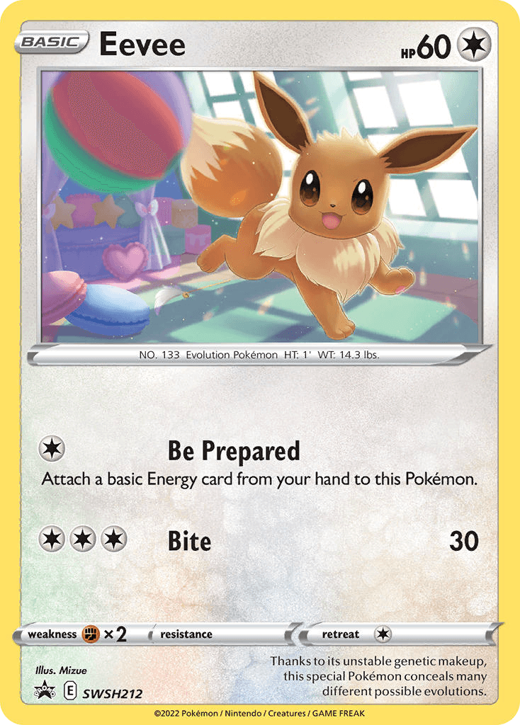 Eevee — SWSH Black Star Promos Pokemon card