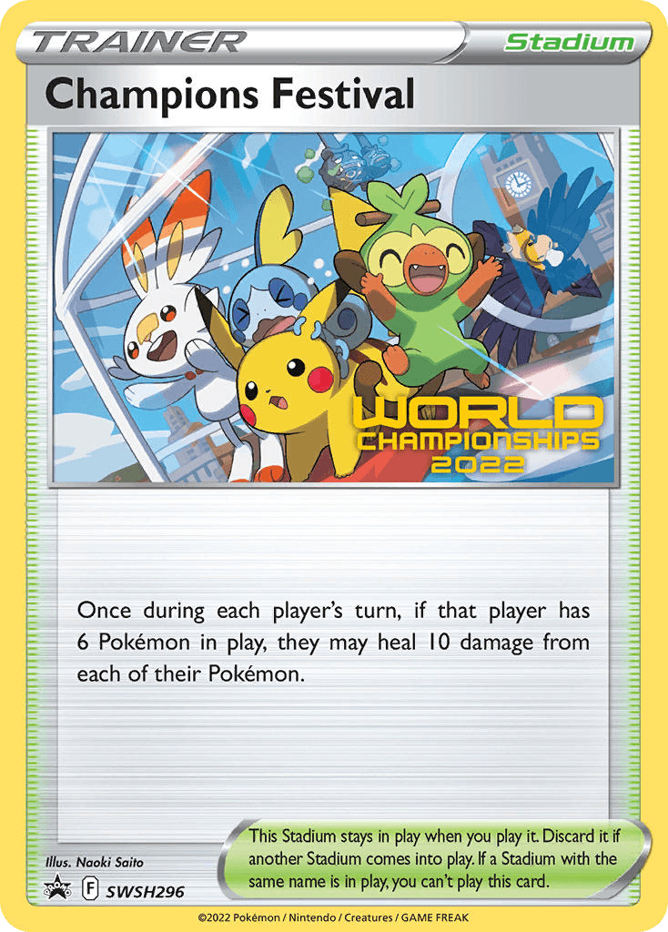 Champions Festival — SWSH Black Star Promos Pokemon card