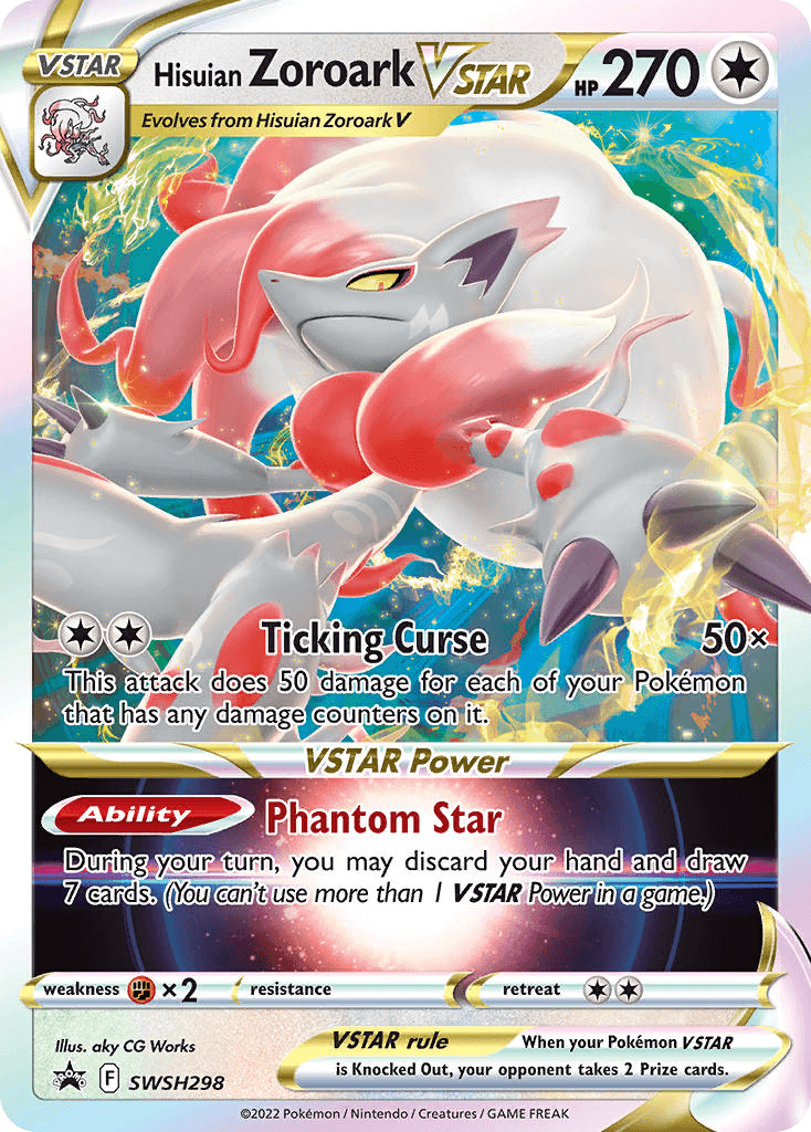 Hisuian Zoroark VSTAR — SWSH Black Star Promos Pokemon card