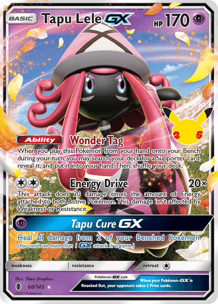 Tapu Lele-GX — Celebrations: Classic Collection Pokemon card