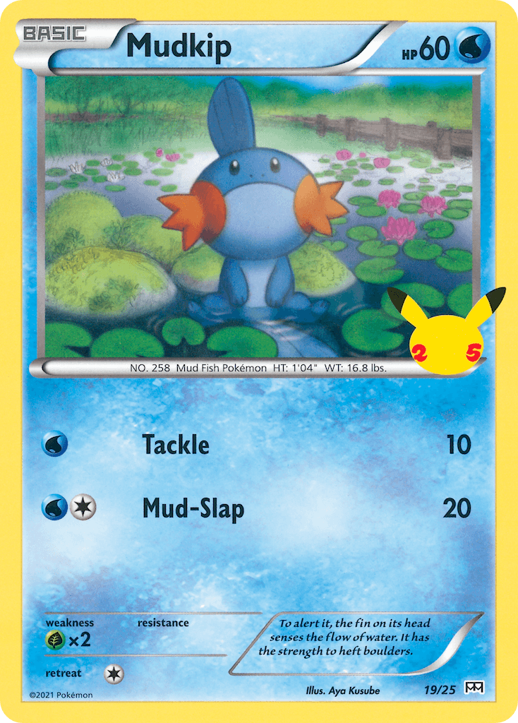 Mudkip — McDonald's Collection 2021 Pokemon card