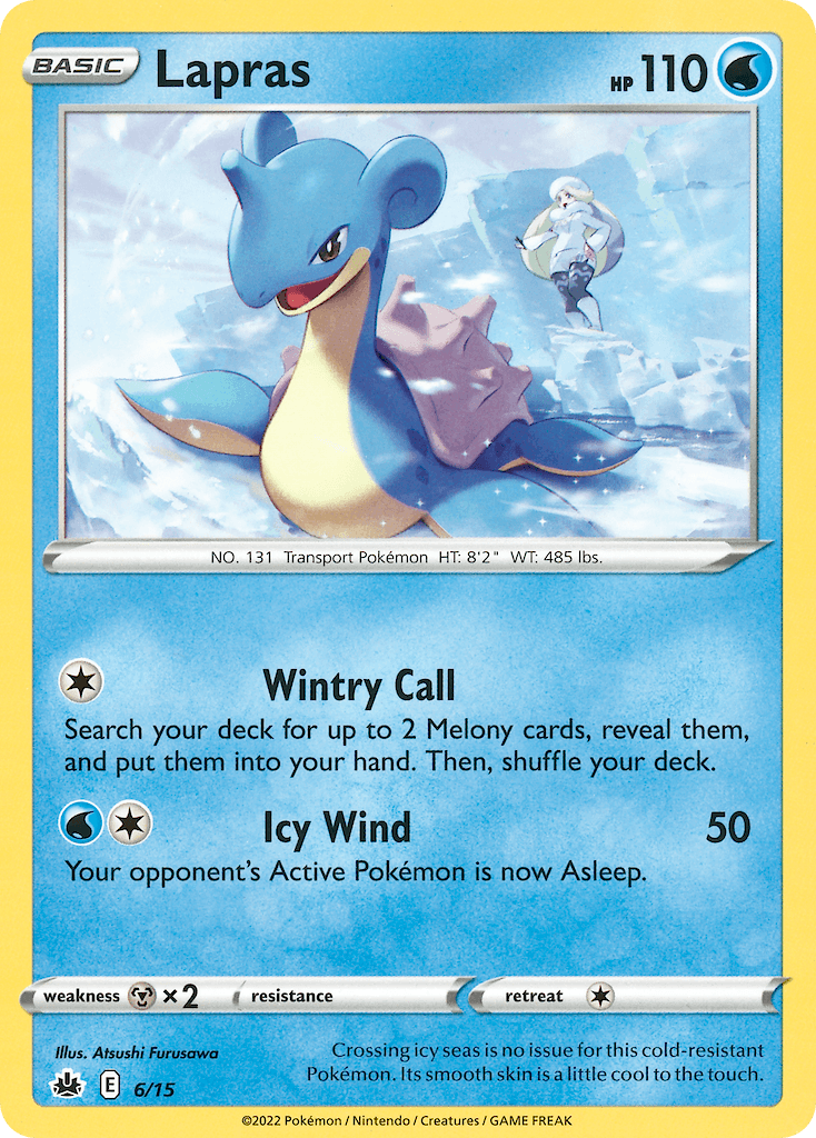 Lapras — McDonald's Collection 2022 Pokemon card