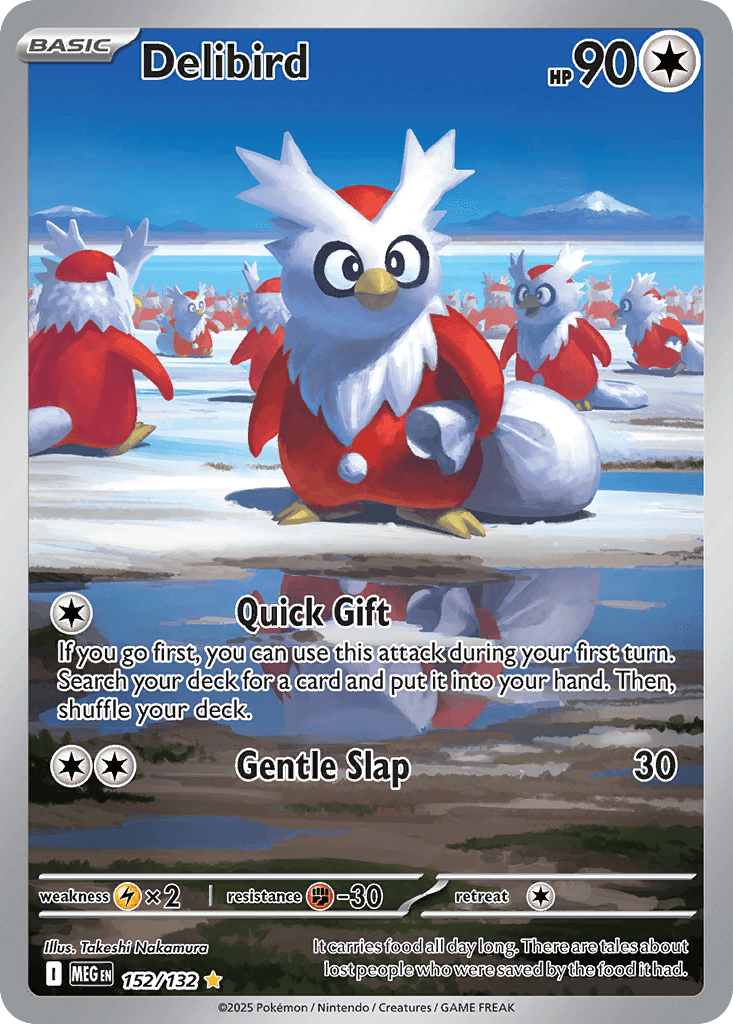 Delibird — Mega Evolution Pokemon card