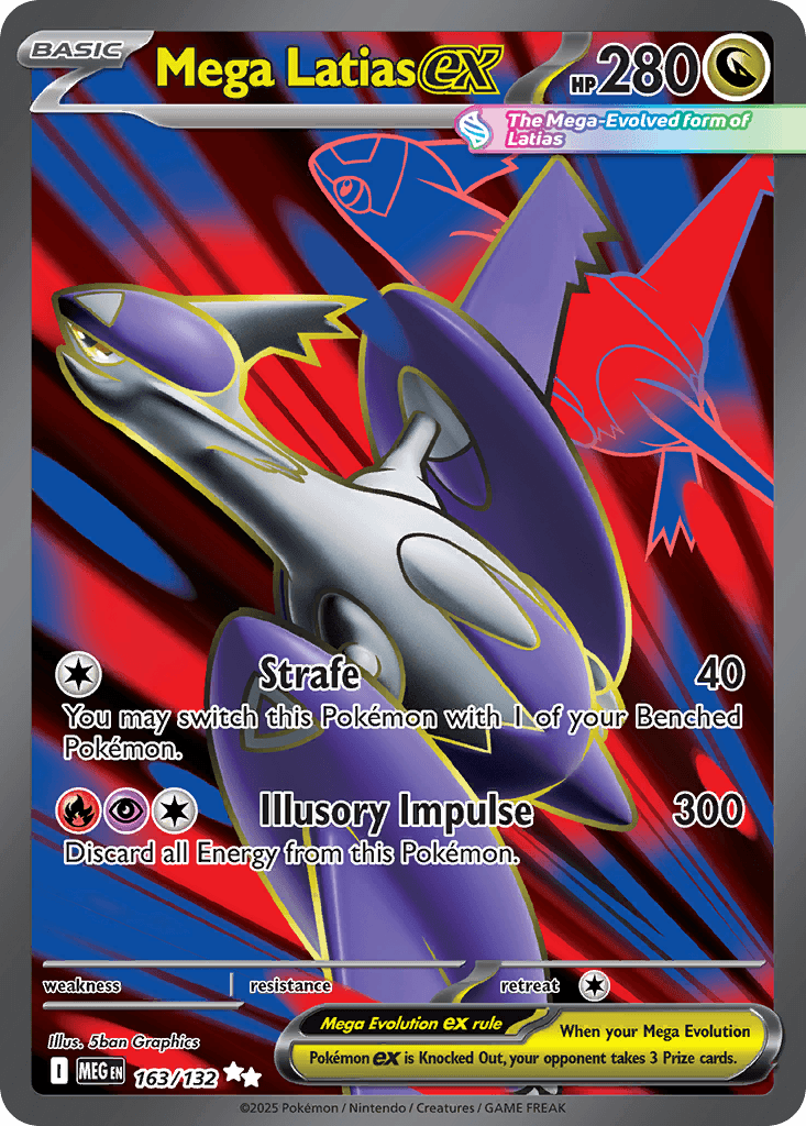 Mega Latias ex — Mega Evolution Pokemon card
