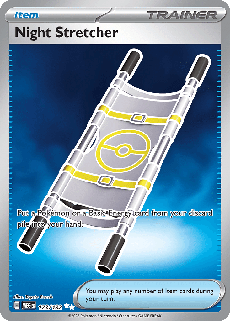 Night Stretcher — Mega Evolution Pokemon card