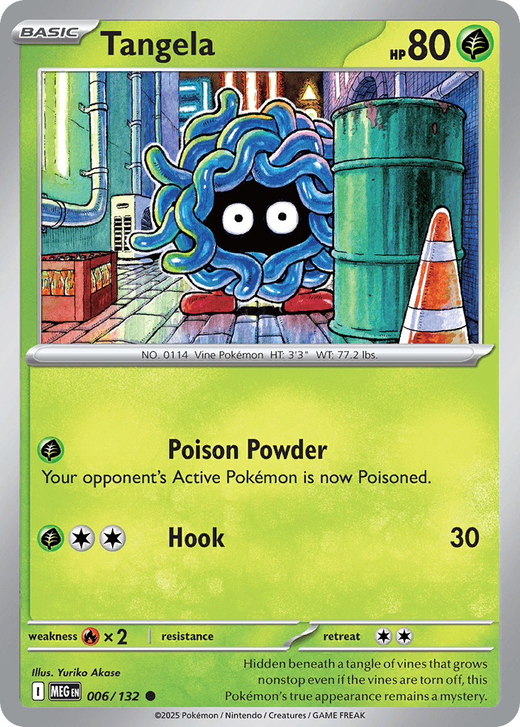 Tangela — Mega Evolution Pokemon card