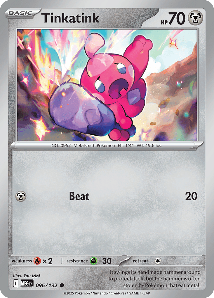 Tinkatink — Mega Evolution Pokemon card