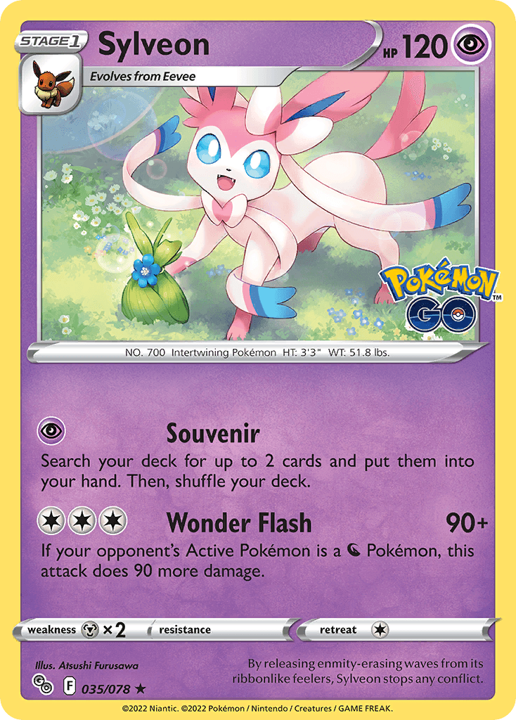 Sylveon — Pokémon GO Pokemon card
