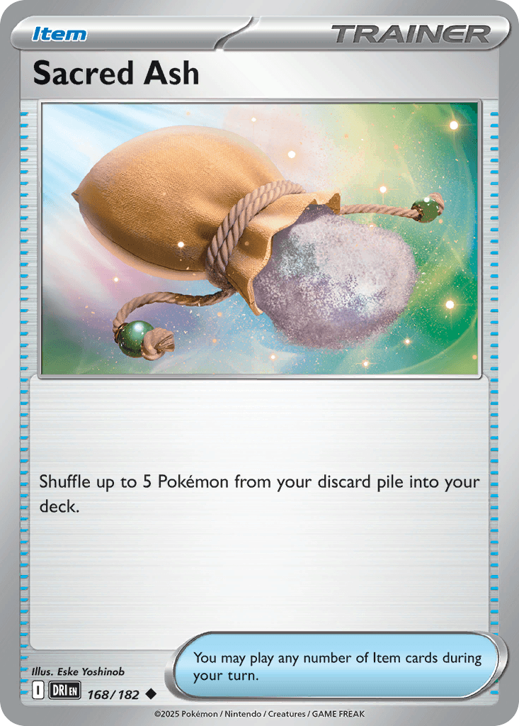 Sacred Ash — Destined Rivals Pokemon card