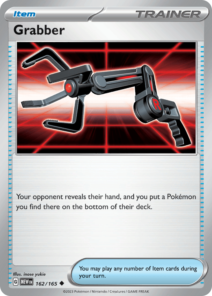 Grabber — 151 Pokemon card