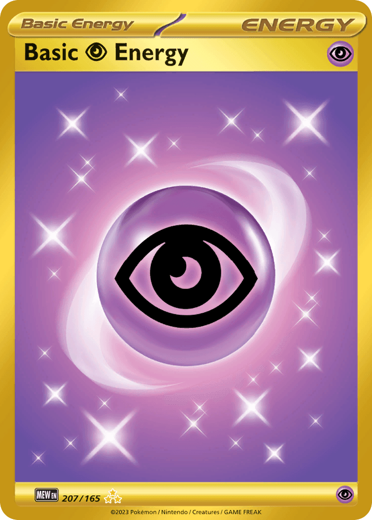 Basic Psychic Energy — 151 Pokemon card