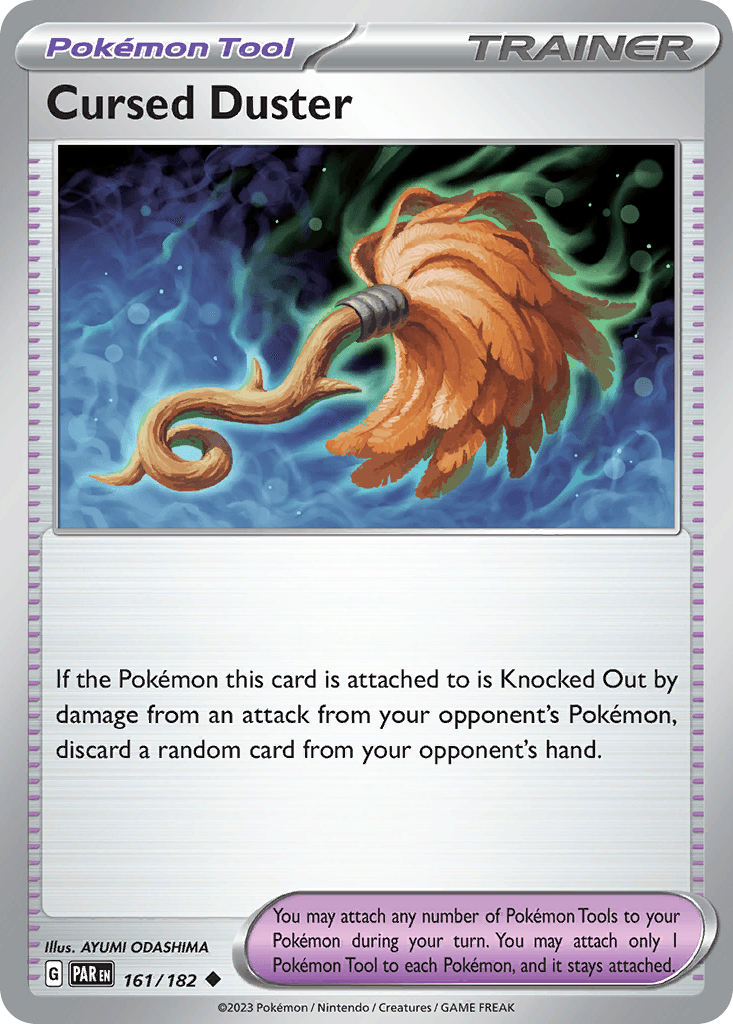 Cursed Duster — Paradox Rift Pokemon card