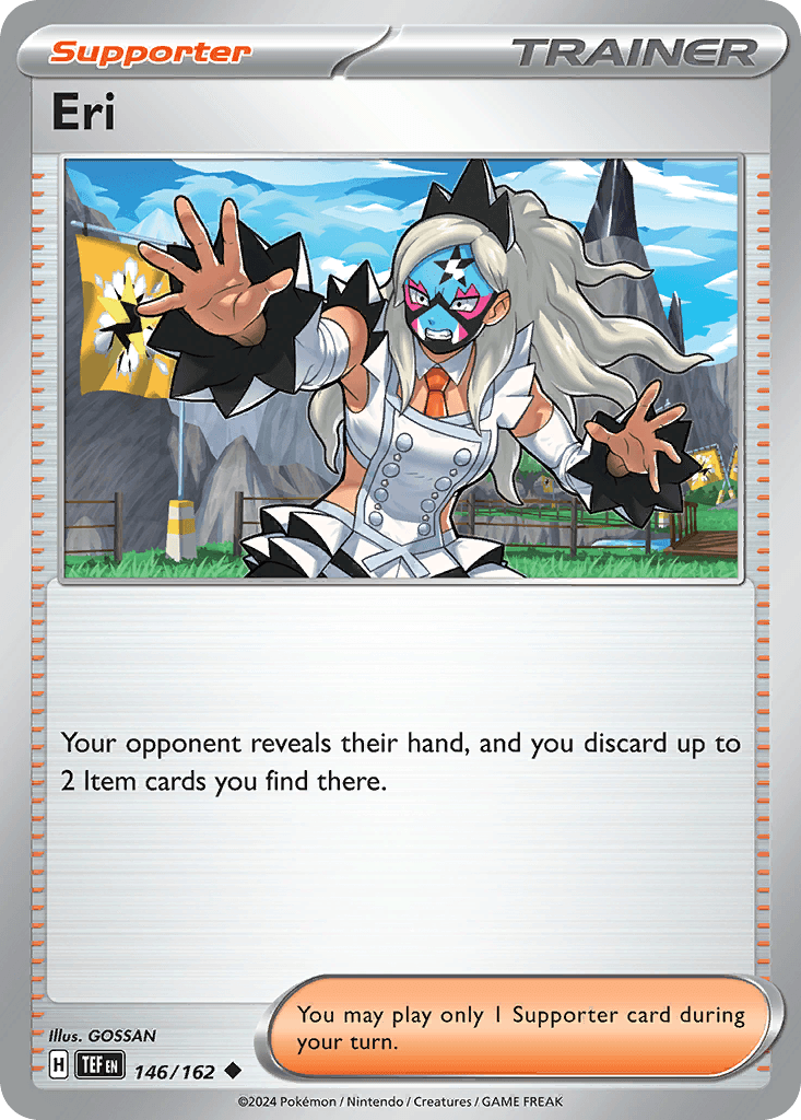 Eri — Temporal Forces Pokemon card