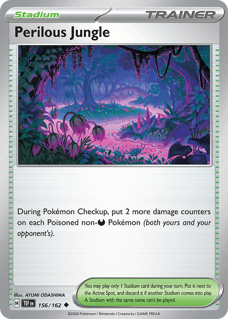 Perilous Jungle — Temporal Forces Pokemon card