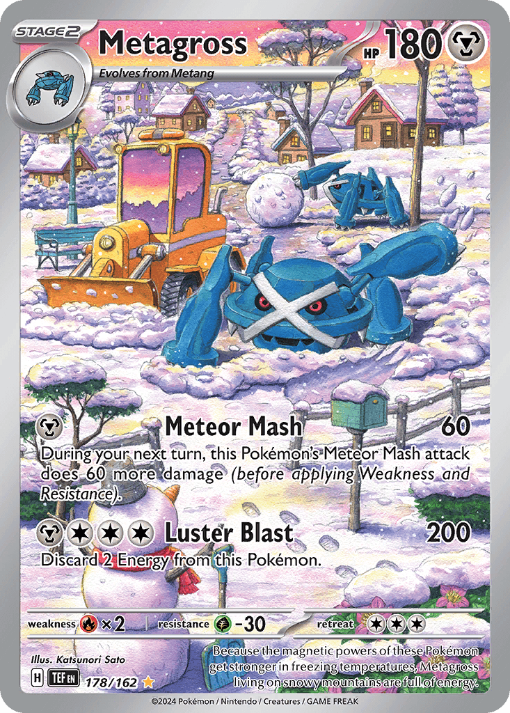 Metagross — Temporal Forces Pokemon card