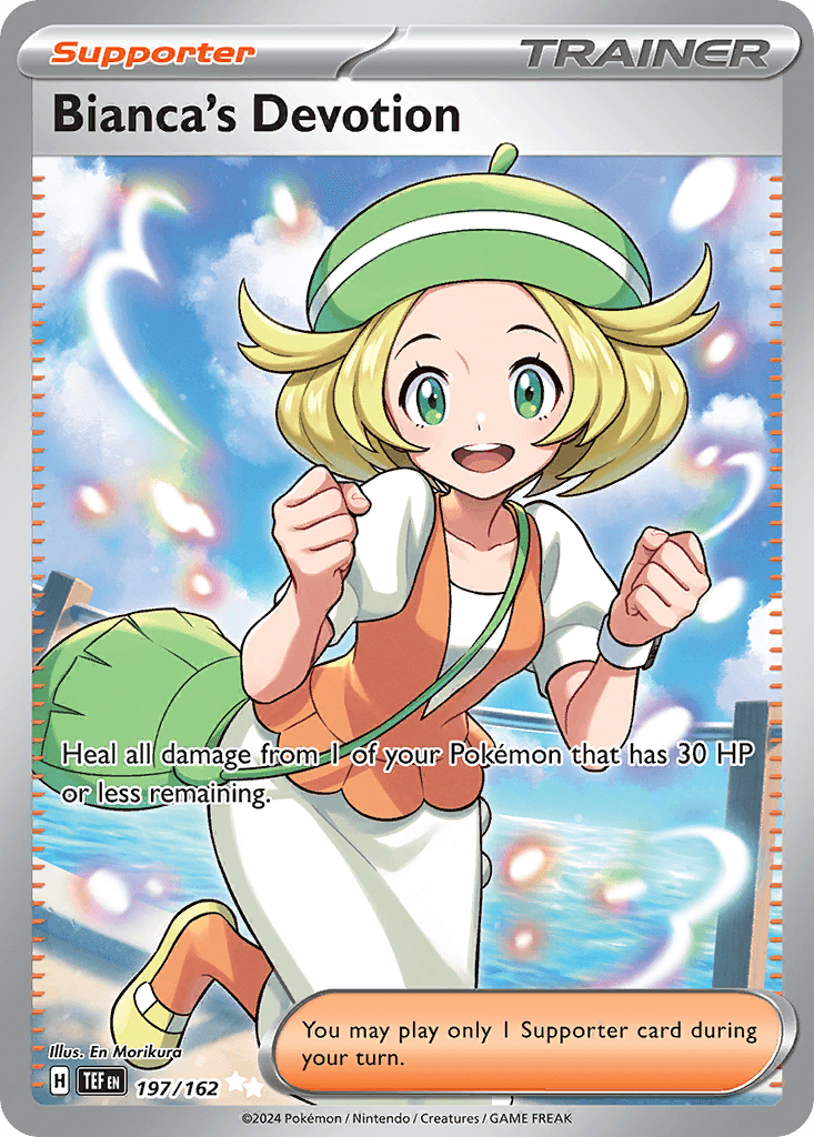 Bianca's Devotion — Temporal Forces Pokemon card