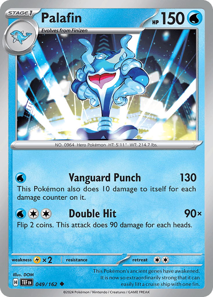 Palafin — Temporal Forces Pokemon card