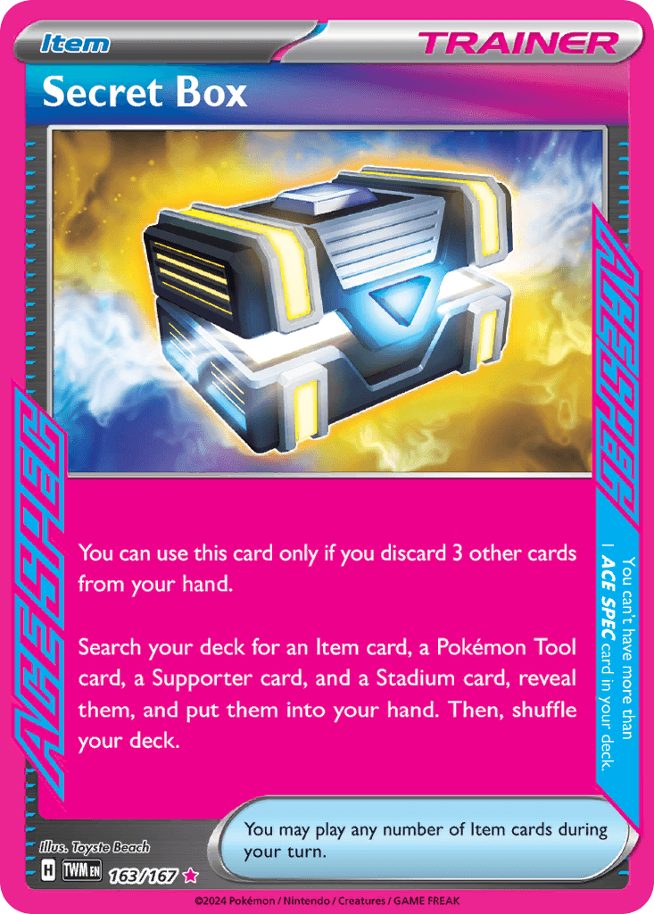 Secret Box — Twilight Masquerade Pokemon card