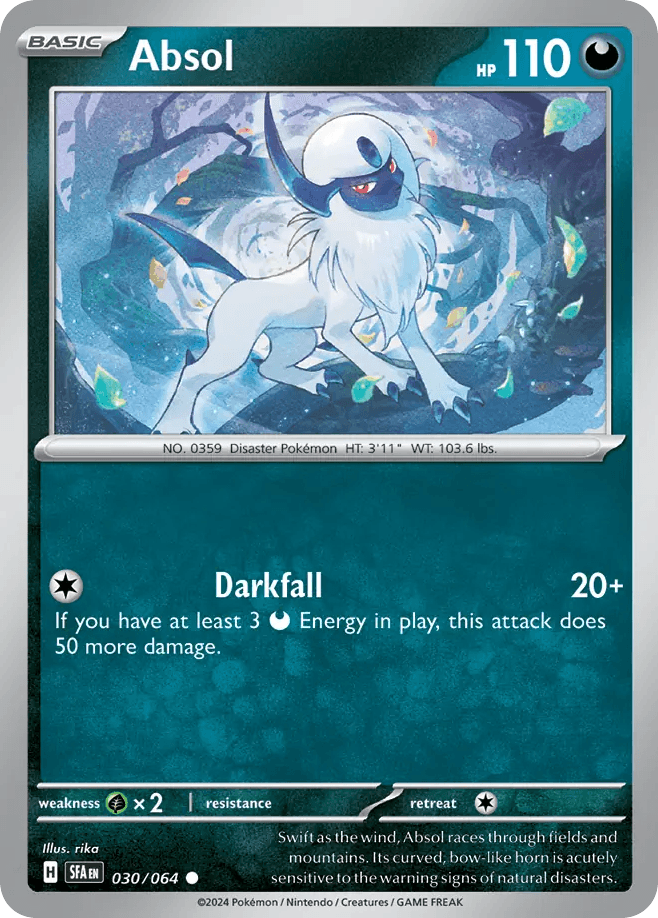 Absol — Shrouded Fable Pokemon card
