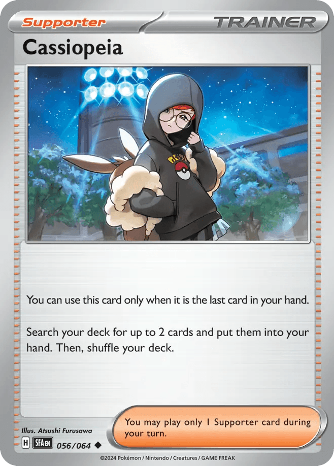 Cassiopeia — Shrouded Fable Pokemon card