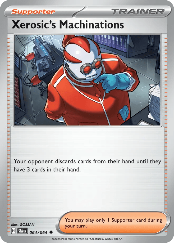 Xerosic's Machinations — Shrouded Fable Pokemon card