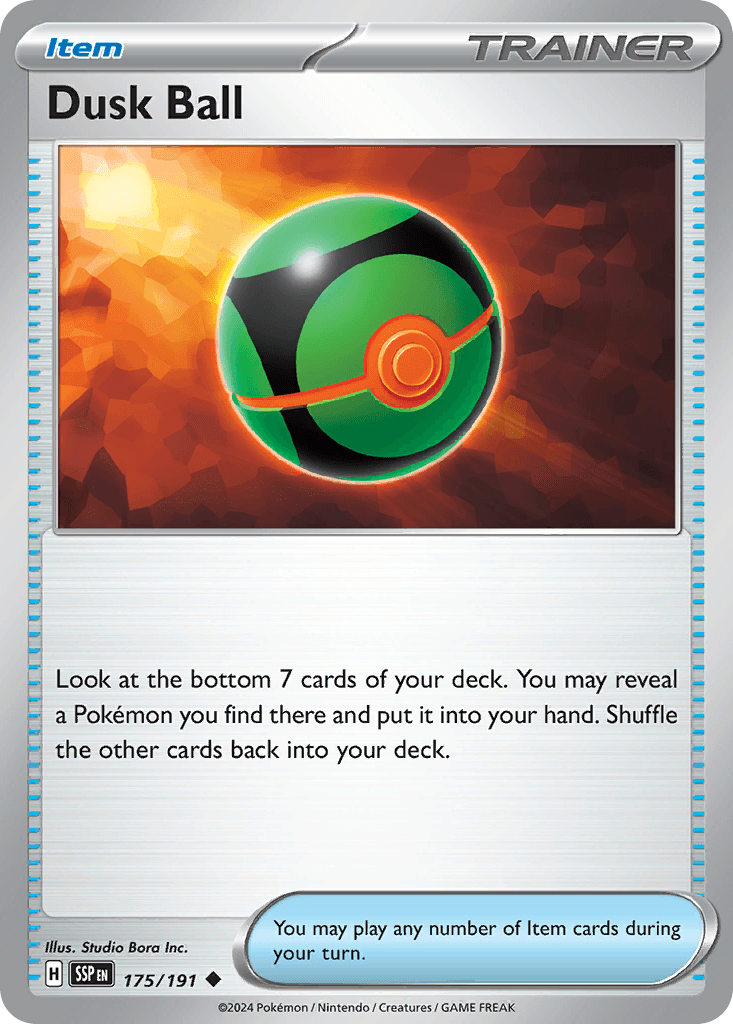 Dusk Ball — Surging Sparks Pokemon card