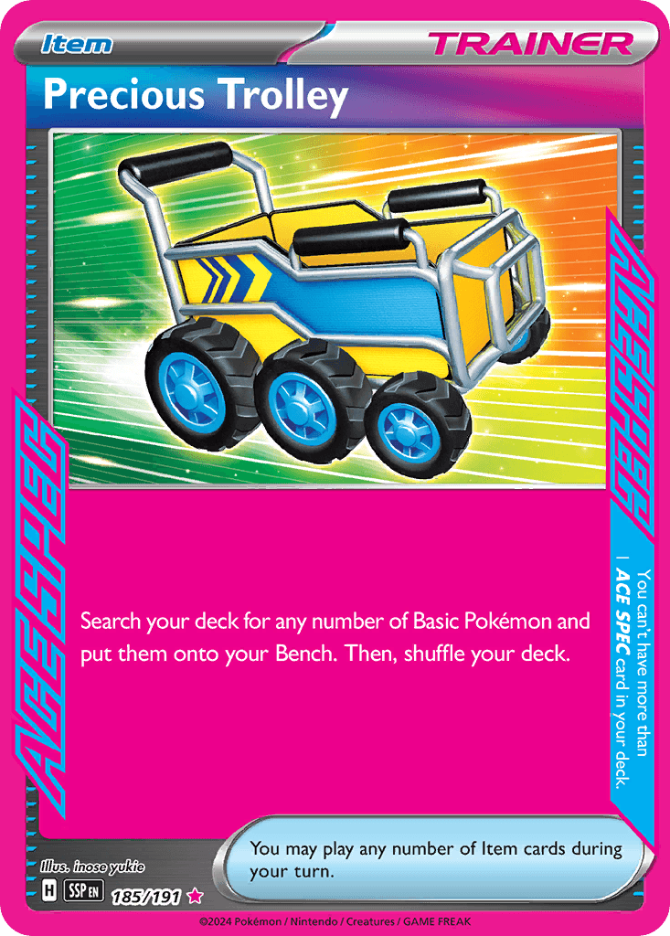 Precious Trolley — Surging Sparks Pokemon card